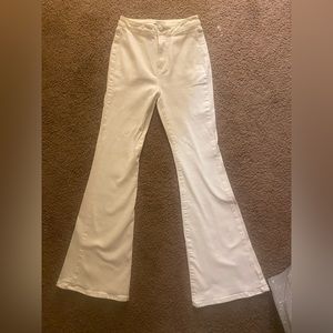 White Flared Jeans